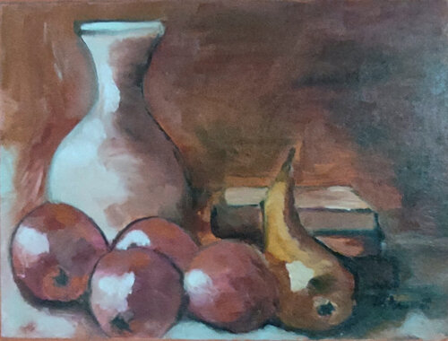 Still life by Miriam Brussato, Painting for Sale on Select