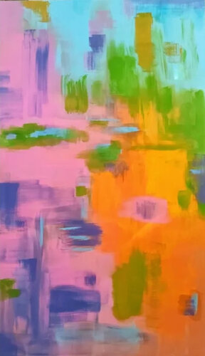 Happyness by Miriam Brussato, Painting for Sale on Select
