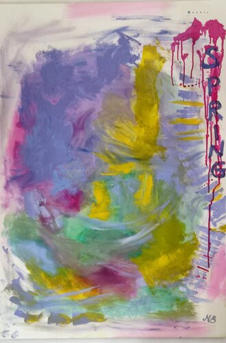SPRING by Miriam Brussato, Painting for Sale on Select