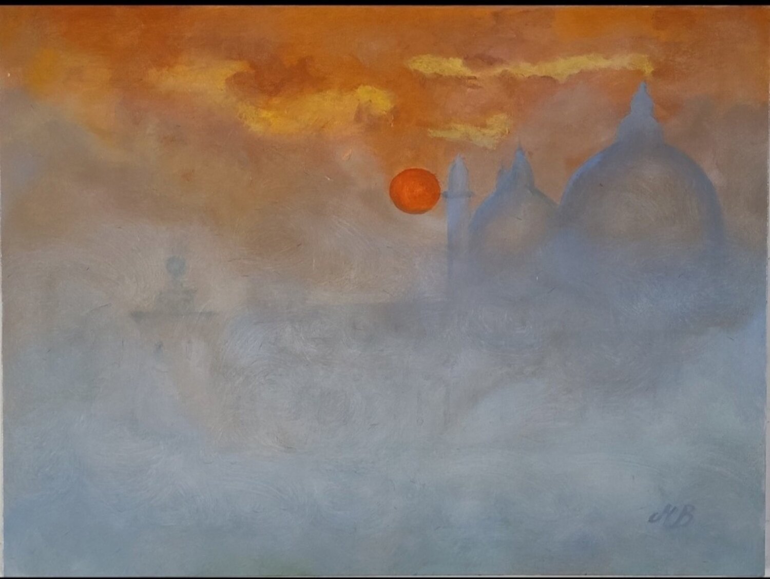 Fata Morgana 2 Miriam Brussato Original painting for sale