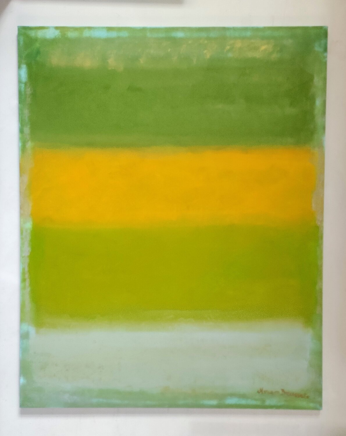 A quiet place to rest my soul Miriam Brussato Original painting for sale
