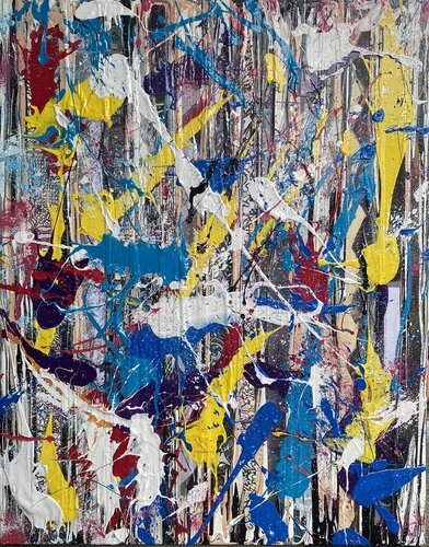 Vive les coolures, les fleurs et les palmiers by SEB PAUL MICHEL, Painting for Sale on Select