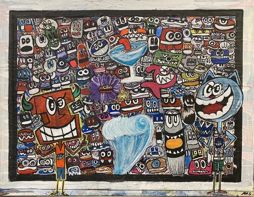 Tdm 39 by SEB PAUL MICHEL, Painting for Sale on Select
