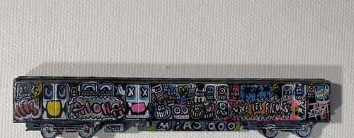 Métro custom by SEB PAUL MICHEL, Painting for Sale on Select