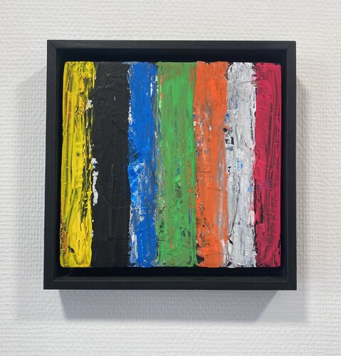Vive les fleurs et l'abstraction by SEB PAUL MICHEL, Painting for Sale on Select
