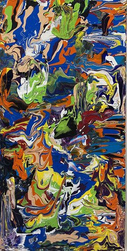 Vive les fleurs, les coolures et les fleurs von SEB PAUL MICHEL, Malerei kaufen auf Select