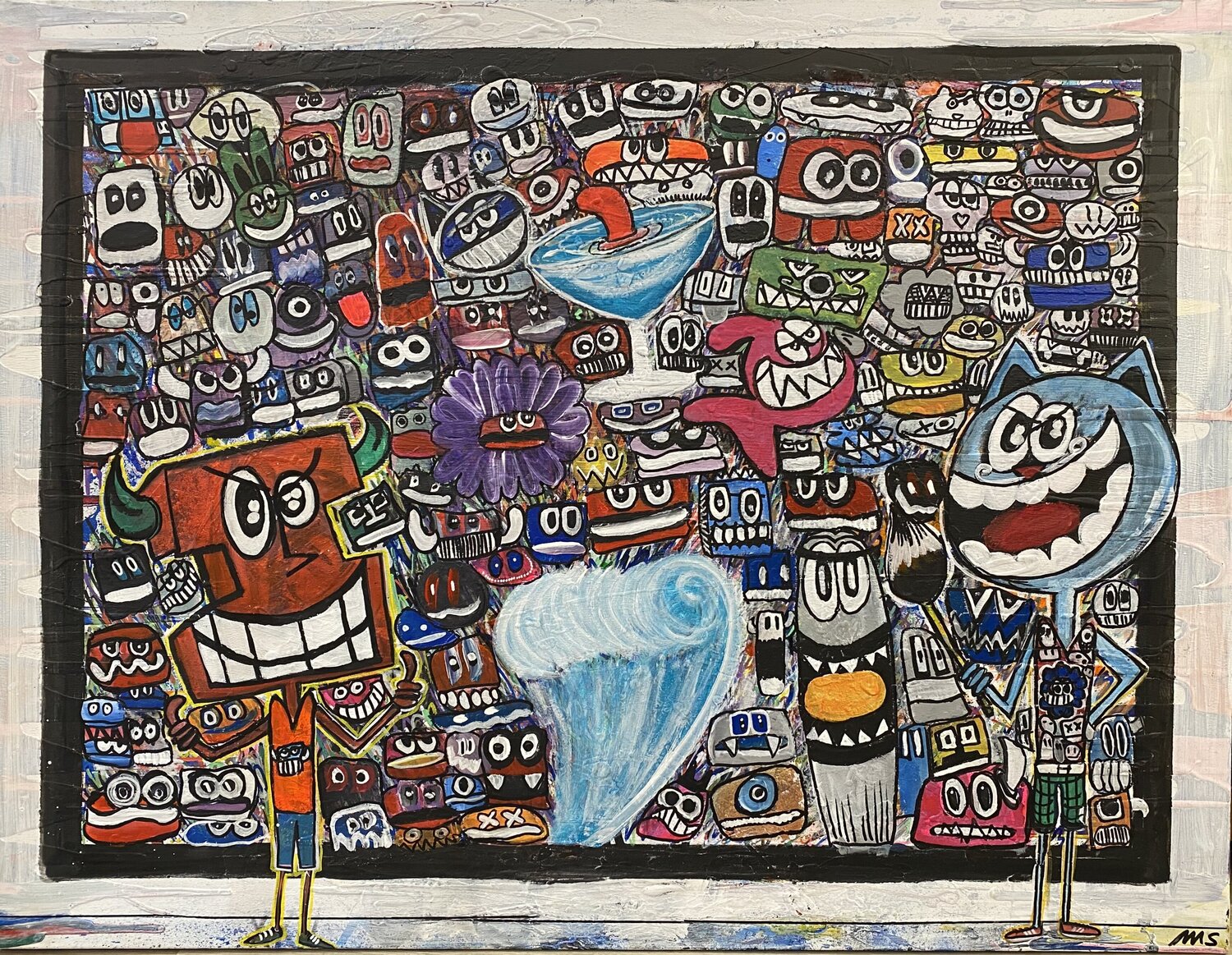 Tdm 39 SEB PAUL MICHEL Original painting for sale