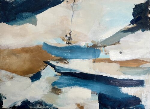 Water‘s edge by Simmenz, Painting for Sale on Select