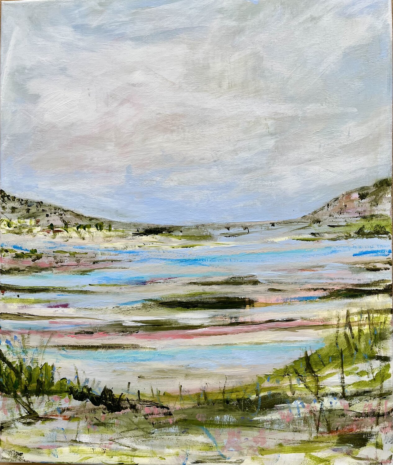 Fantasy landscape Simmenz Original painting for sale