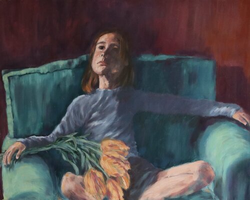 I Know It's Not My Birthday by Christiane Bernreuther, Painting for Sale on Select