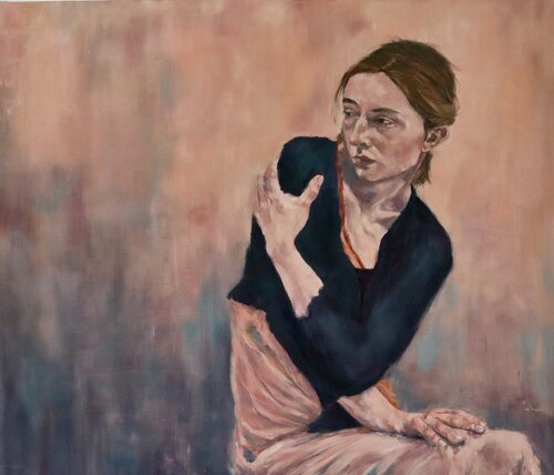 Dare I? by Christiane Bernreuther, Painting for Sale on Select