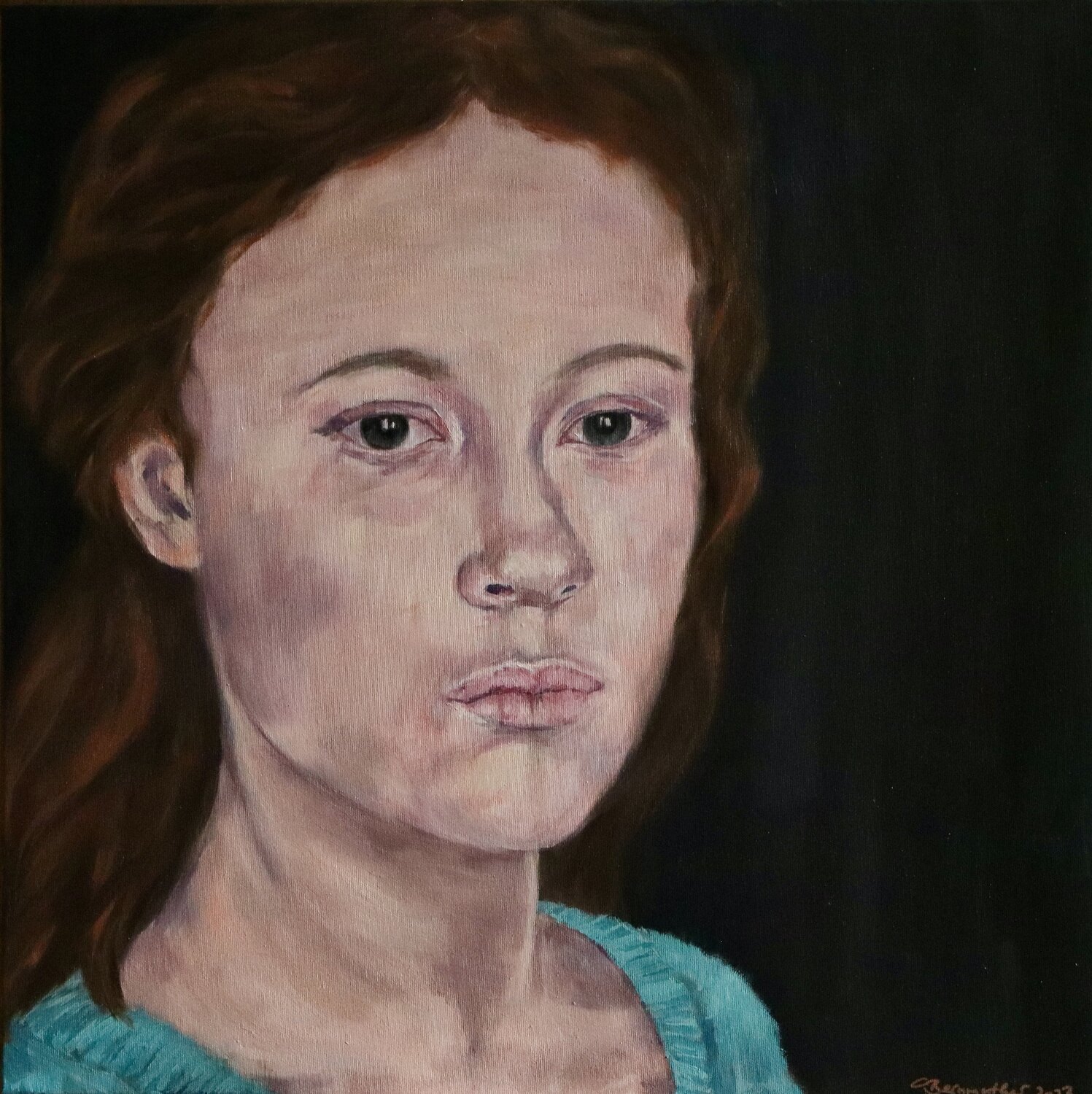 Tomorrow For Sure Christiane Bernreuther Original painting for sale