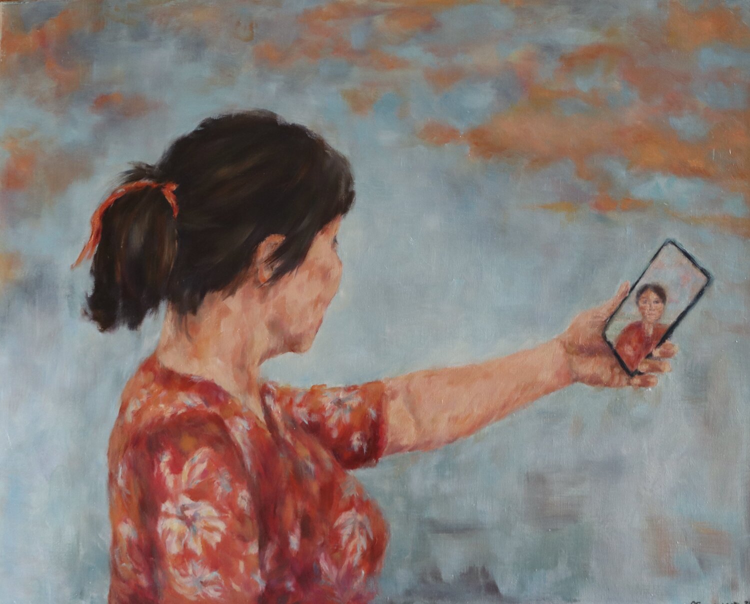 Brighton Beach Christiane Bernreuther Original painting for sale