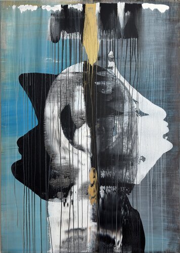 The Paradox of the Self by Ilir Osmani, Painting for Sale on Select