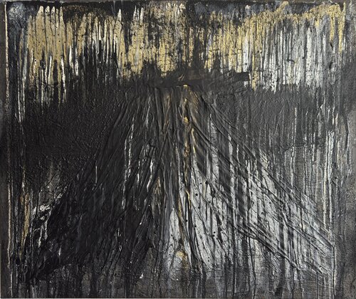 Black Currents by Ilir Osmani, Painting for Sale on Select
