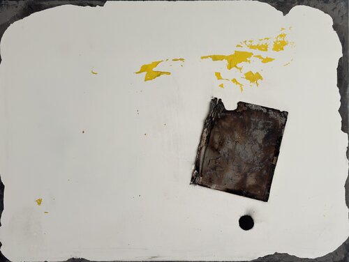 PALIMPSEST I , Mixed Media by Ilir Osmani, Painting for Sale on Select
