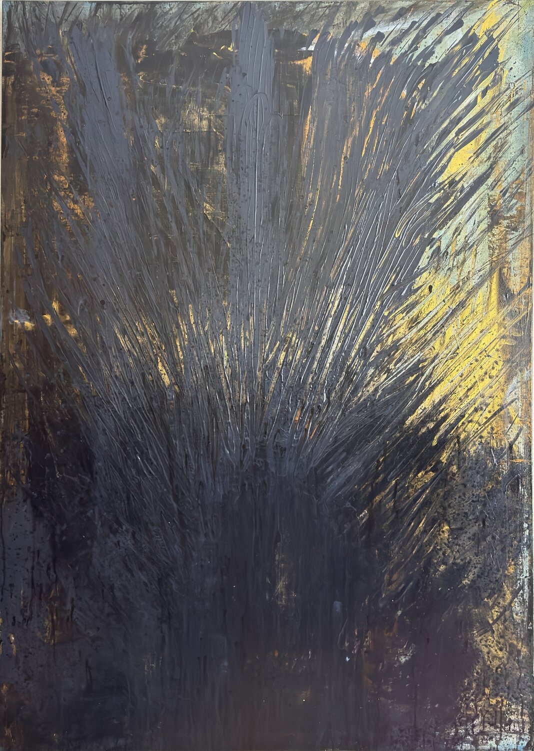 Resurgence Ilir Osmani Original painting for sale