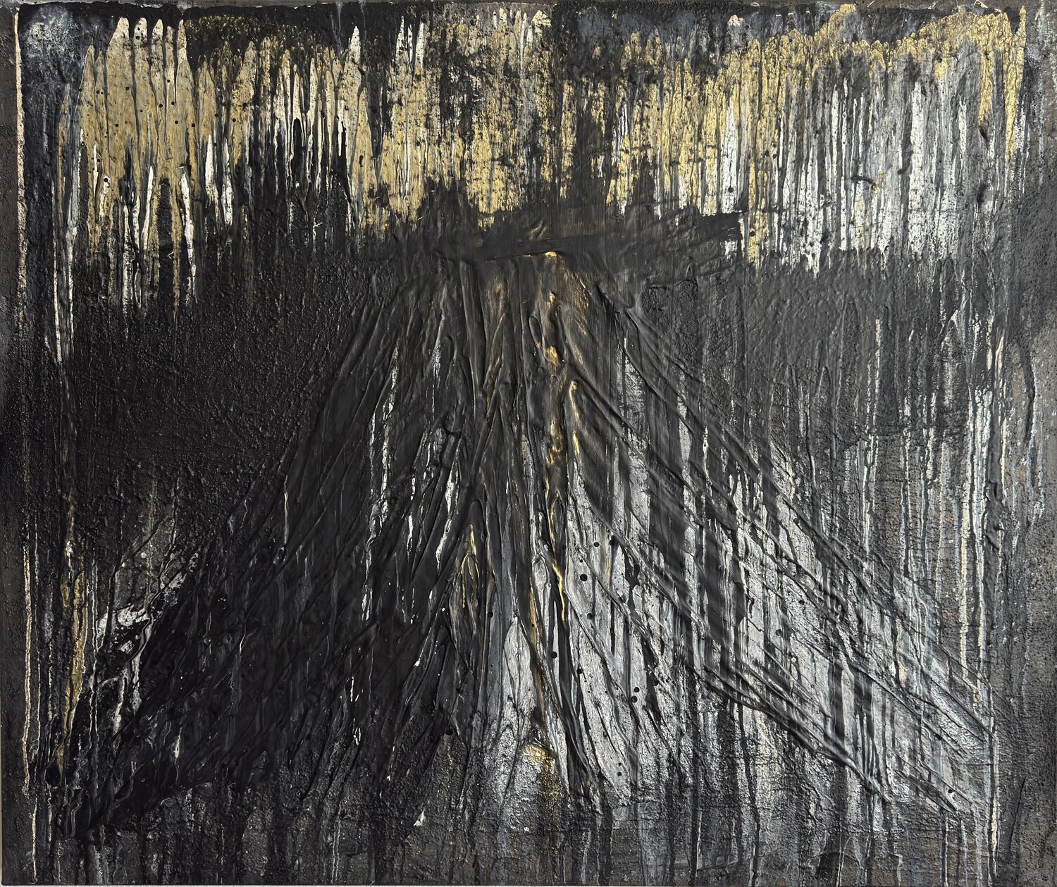 Black Currents Ilir Osmani Original painting for sale
