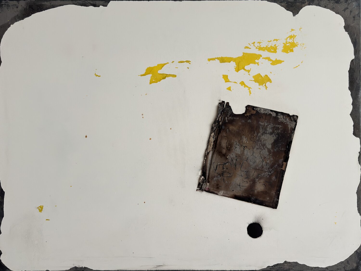 PALIMPSEST I , Mixed Media Ilir Osmani Original painting for sale