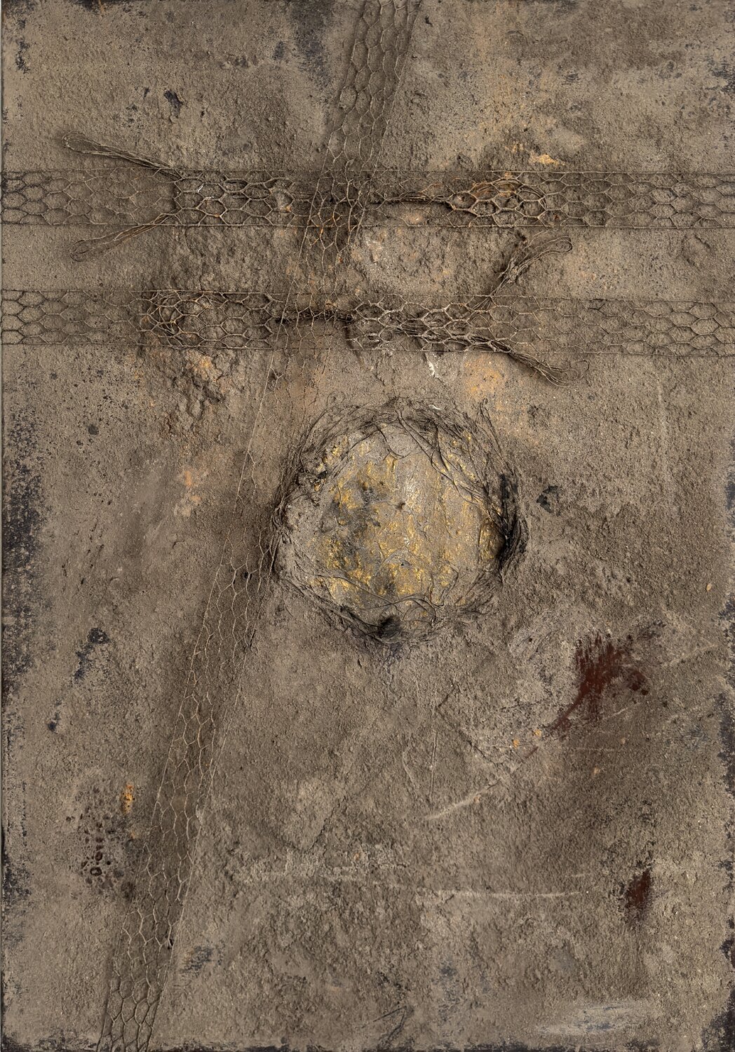 PALIMPSEST IV, Mixed Media Ilir Osmani Original painting for sale