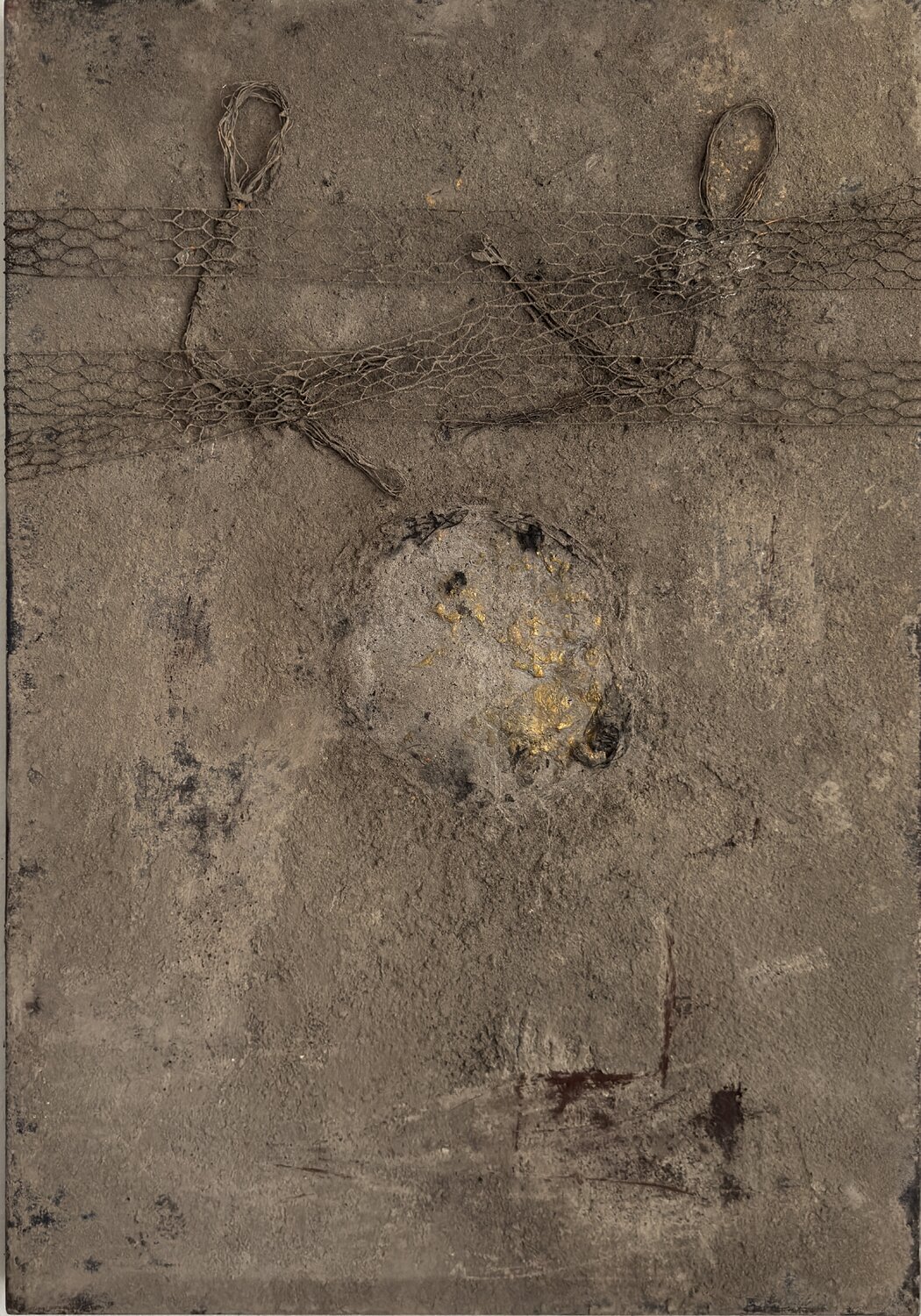 PALIMPSEST V, Mixed Media Ilir Osmani Original painting for sale