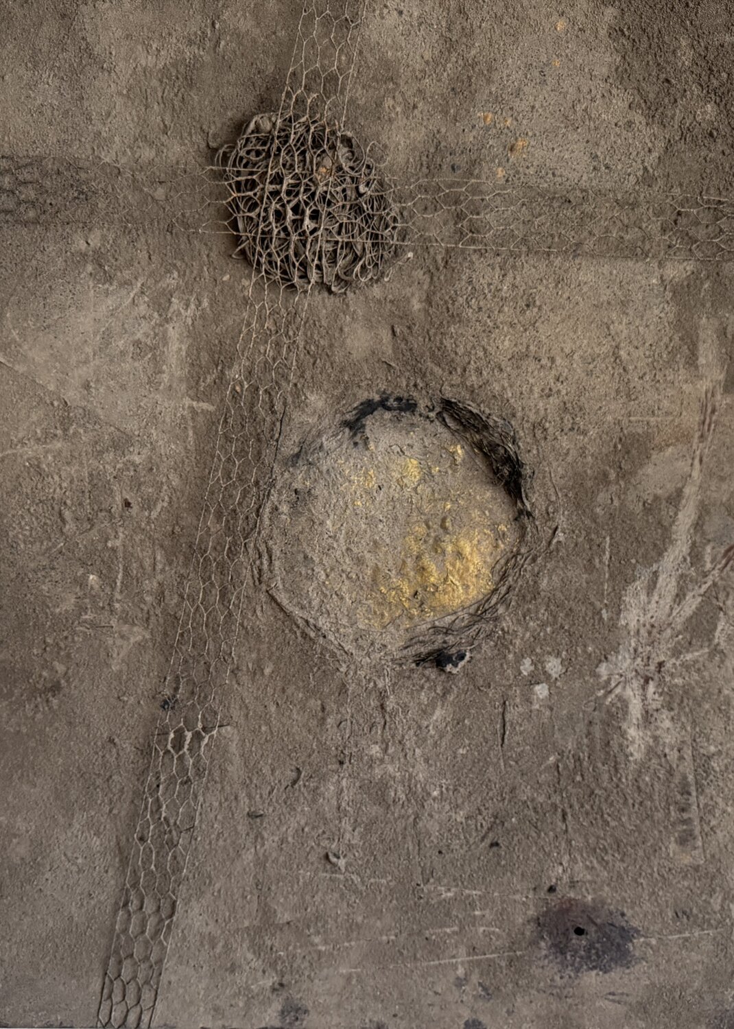 PALIMPSEST VI, Mixed Media Ilir Osmani Original painting for sale