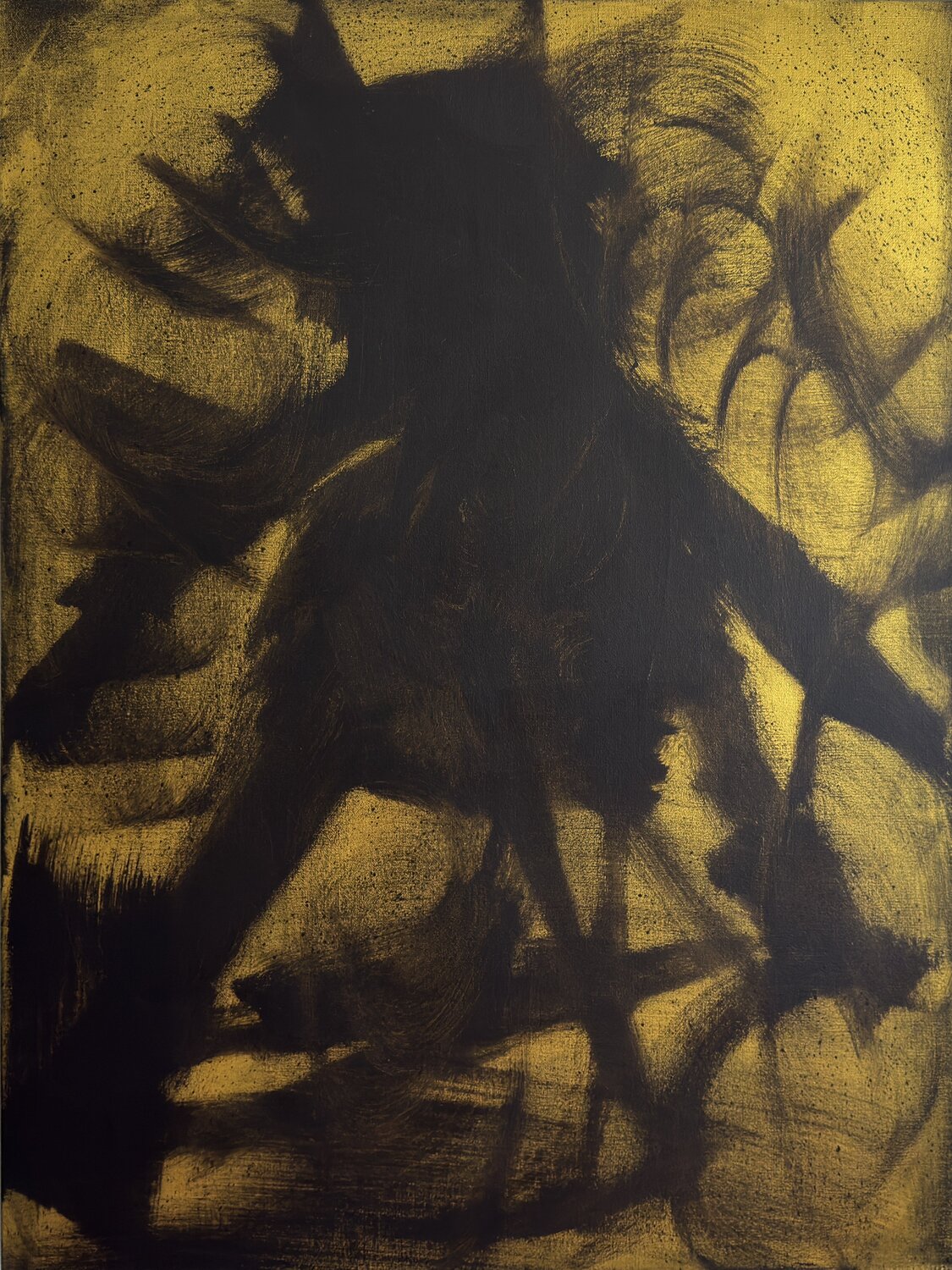 Stand Figure VI Ilir Osmani Original painting for sale