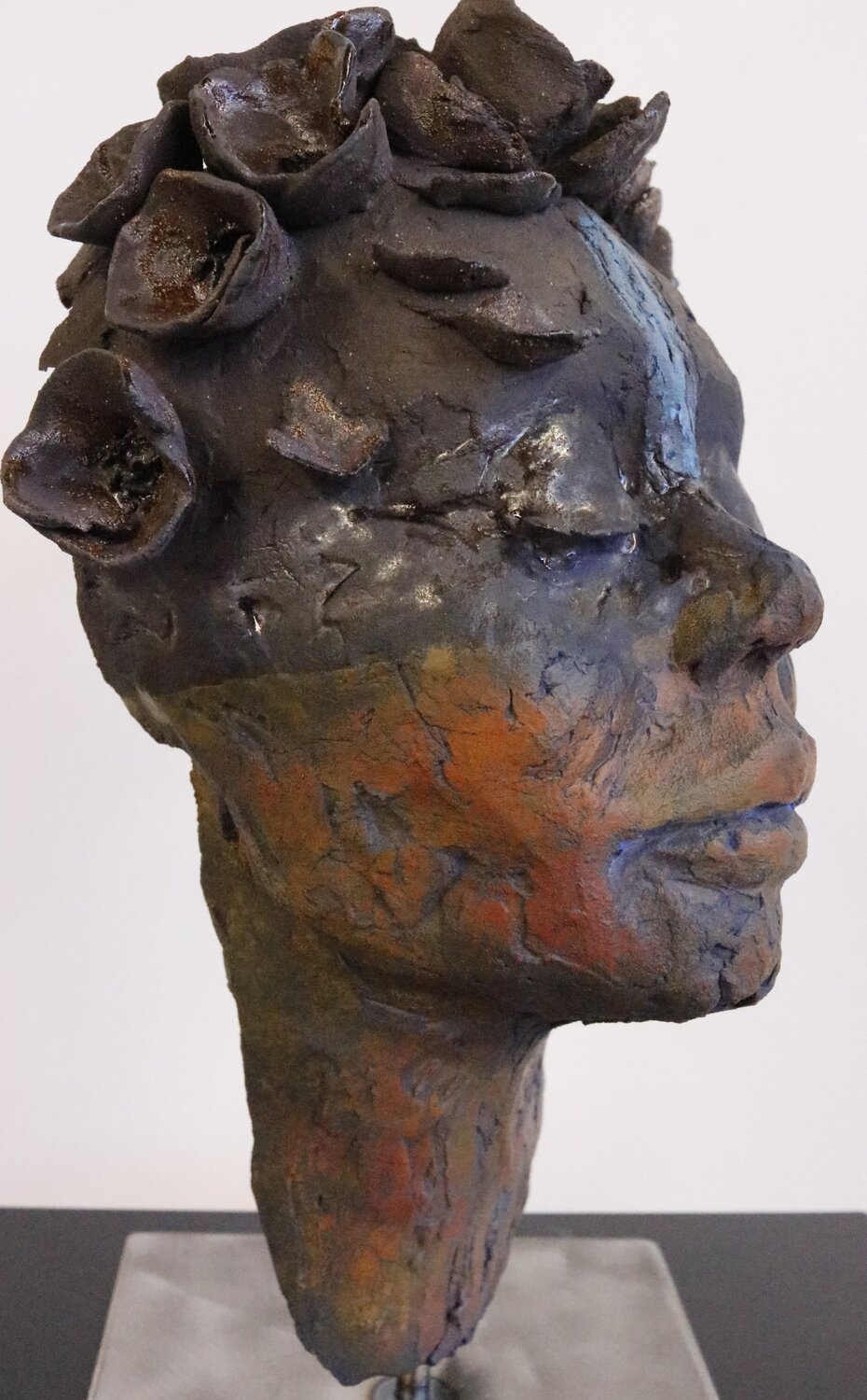 Guerrière #2 Morgane Lemaire Sculpture for sale