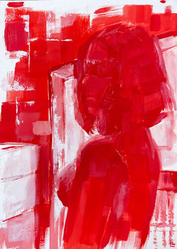 Quiet States - 2 by Leah Larisa Bunshaft, Painting for Sale on Select