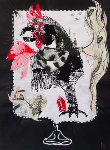 The Outspoken One by Leah Larisa Bunshaft, Painting for Sale on Select