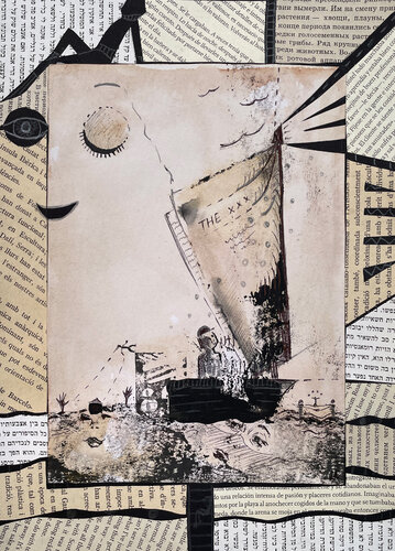 On the Language of Dreams 4 by Leah Larisa Bunshaft, Painting for Sale on Select