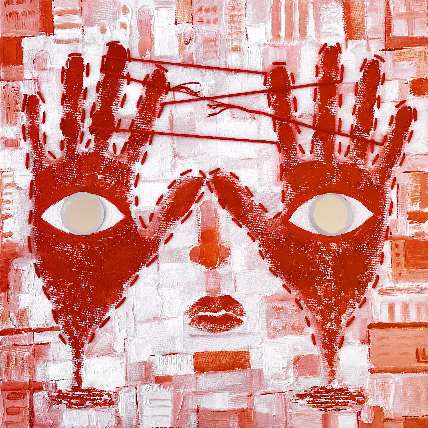 Through Her Own Eyes Leah Larisa Bunshaft Original painting for sale