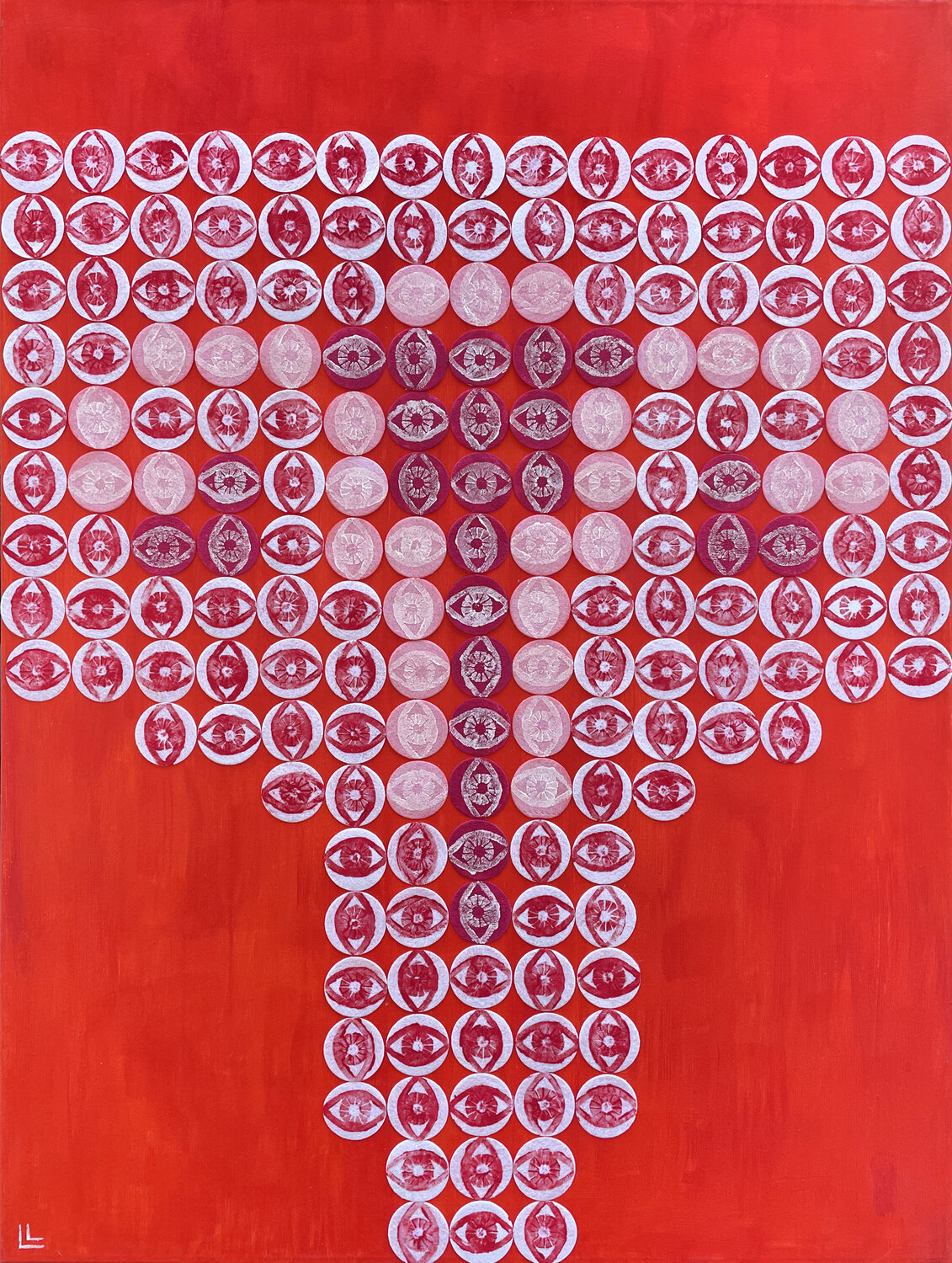 Not Your Womb Leah Larisa Bunshaft Original painting for sale