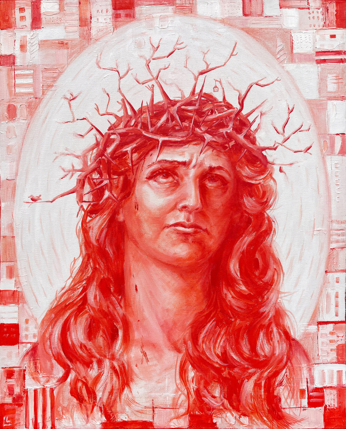 The True Mission Leah Larisa Bunshaft Original painting for sale