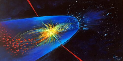 Transformation through Annihilation by Olga Begisheva K., Painting for Sale on Select