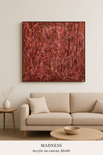 MADNESS by Roberto Buccilli, Painting for Sale on Select