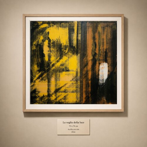 LA SOGLIA DELLA LUCE by Roberto Buccilli, Painting for Sale on Select