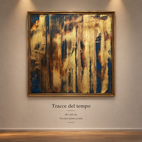 TRACCE NEL TEMPO by Roberto Buccilli, Painting for Sale on Select