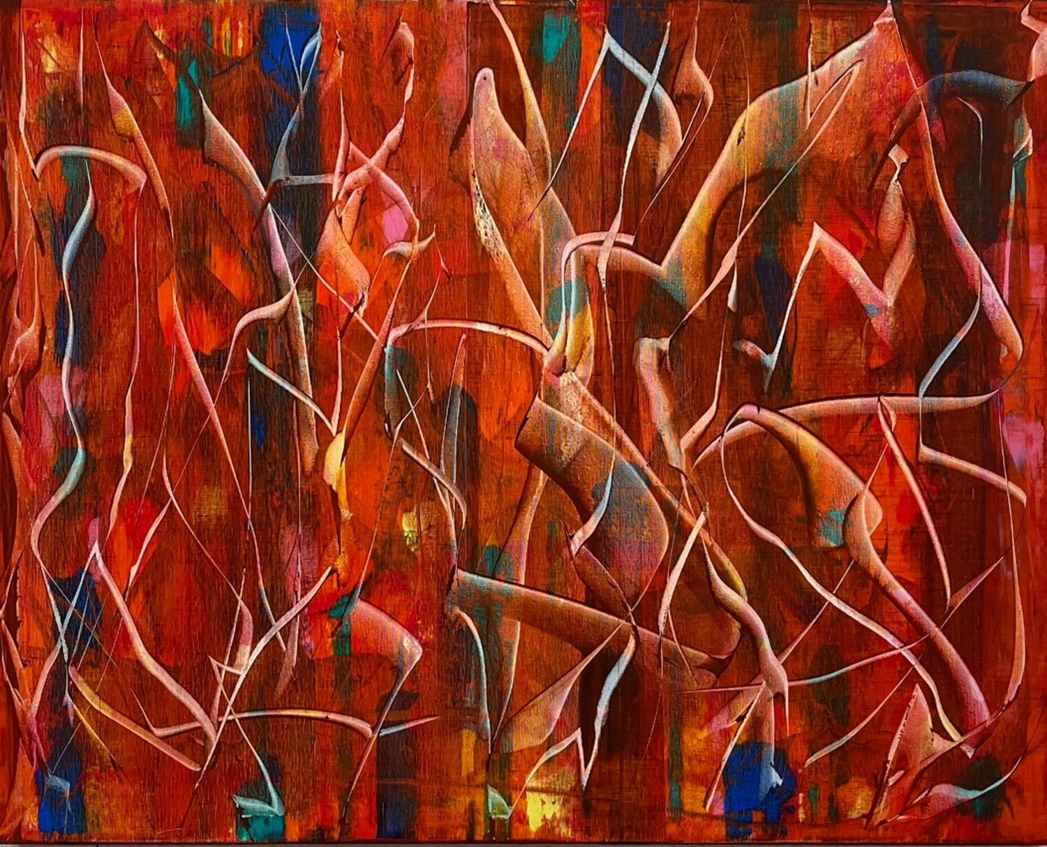 VOLARE NELLA FANTASIA Roberto Buccilli Original painting for sale