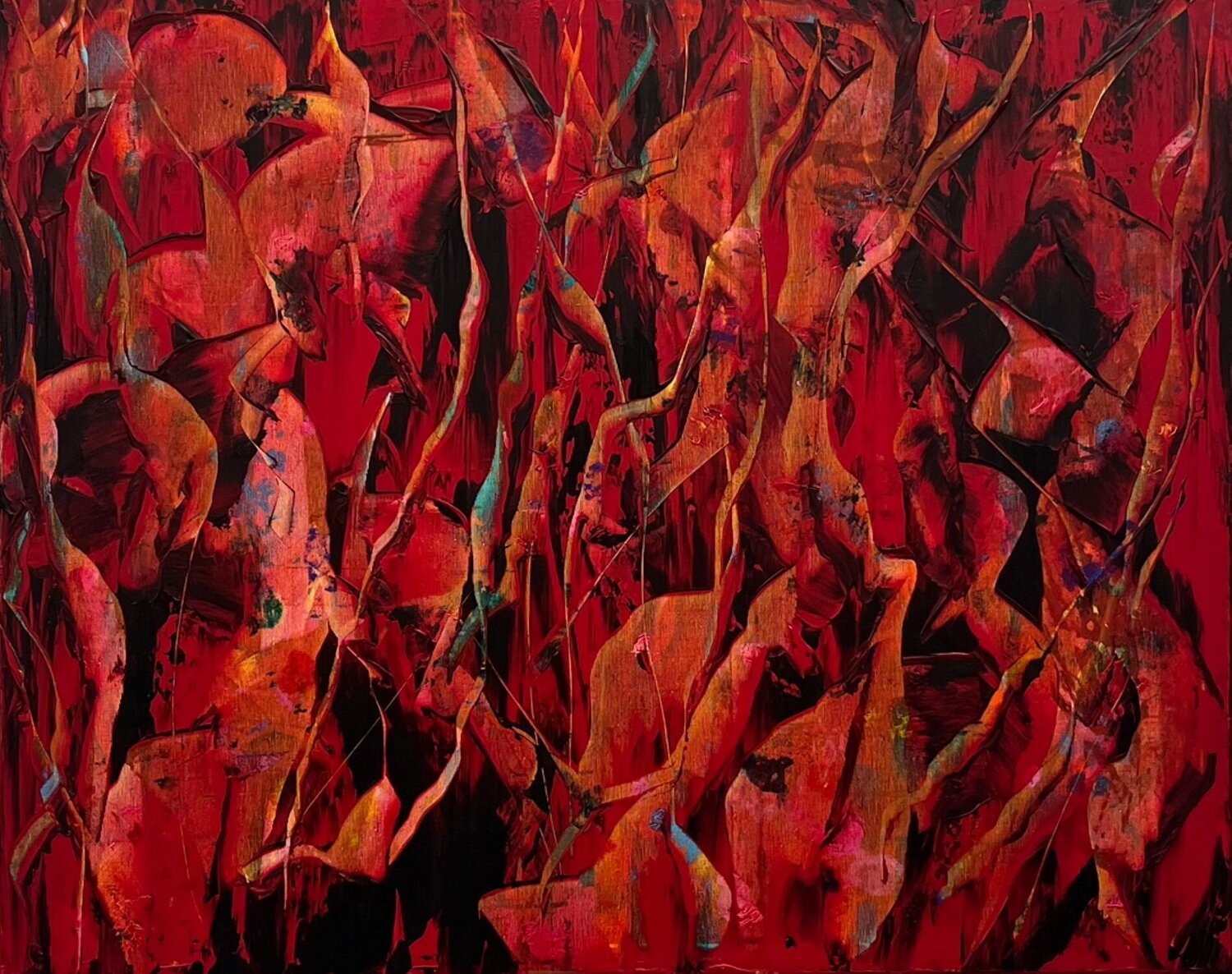 VICTIM OF LOVE Roberto Buccilli Original painting for sale