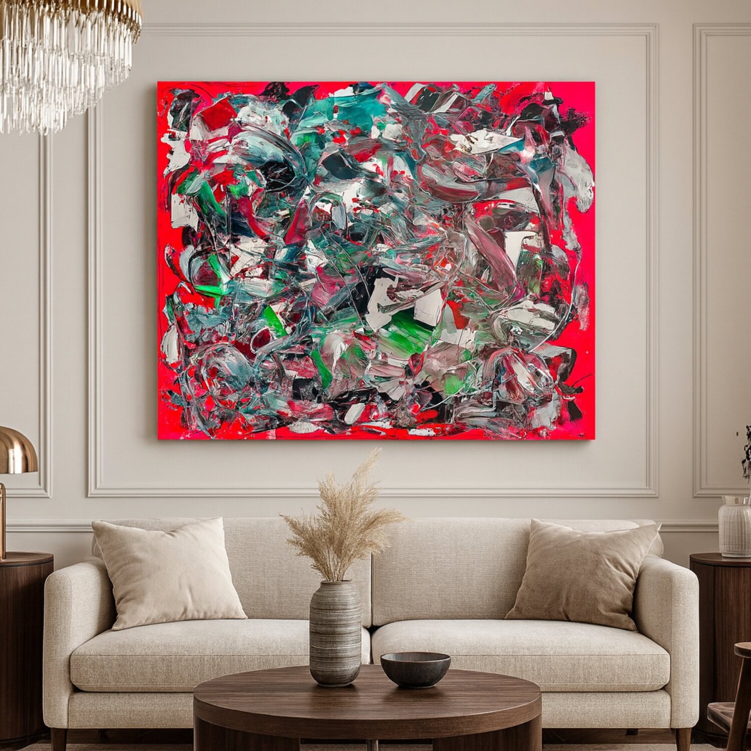 NATURA IN MOVIMENTO Roberto Buccilli Original painting for sale