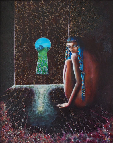 No man's land by Aurelia Bouys, Painting for Sale on Select