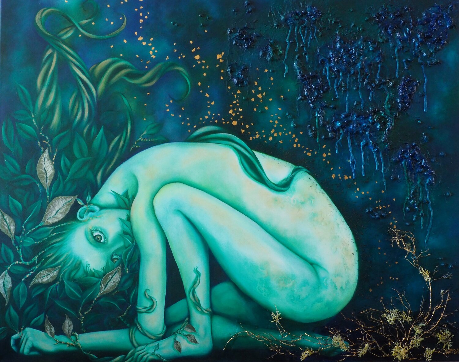 Mère nature Aurelia Bouys Original painting for sale