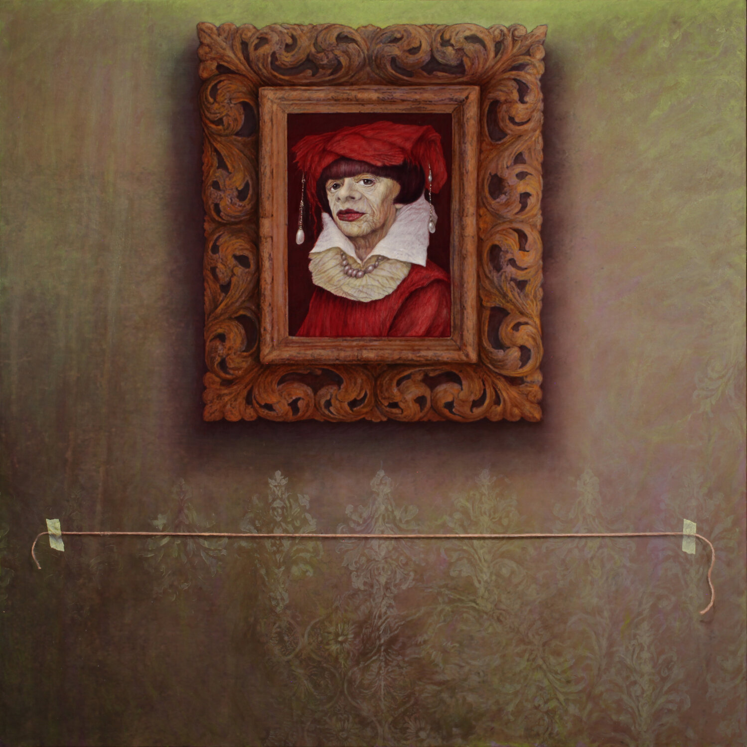 YO TAMBIÉN TE OBSERVO Eusebio San Blanco Original painting for sale
