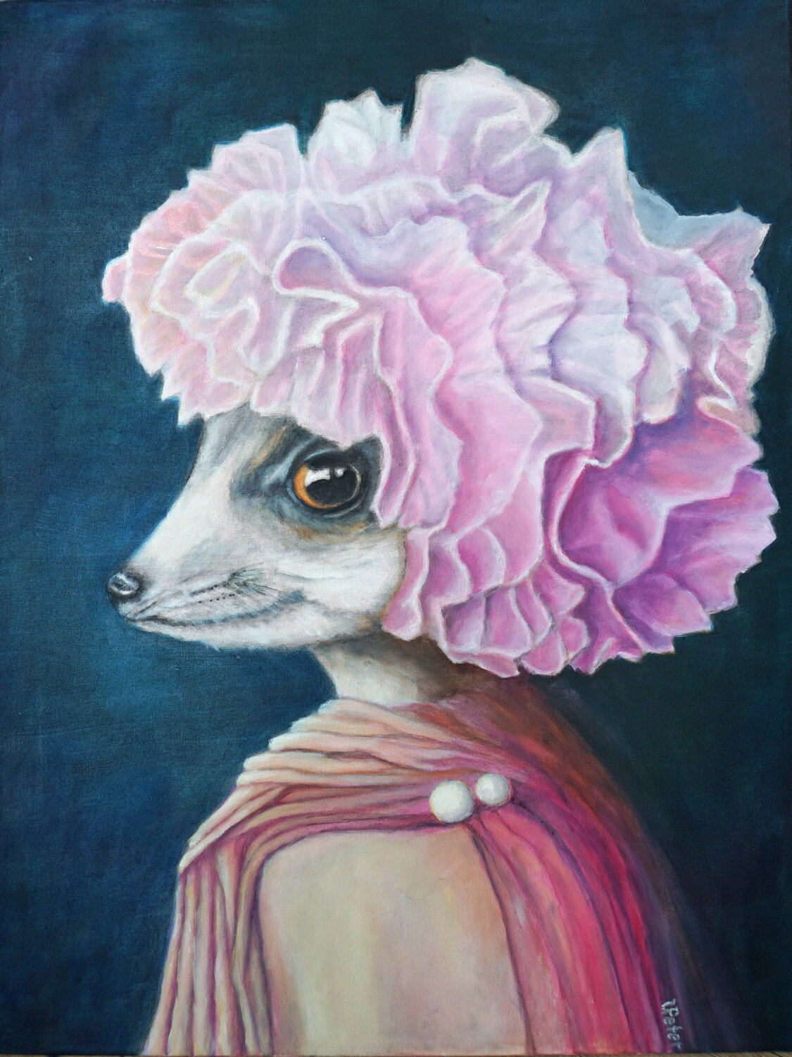 Fräulein Schmidt Utaellamarie Peter Original painting for sale