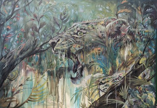 La force de la nature by Yoan RIMBAULT, Painting for Sale on Select
