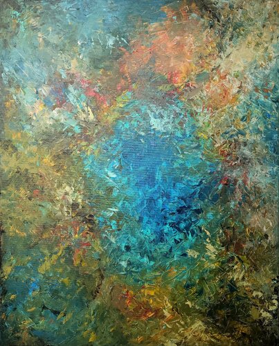 Empreintes du ciel by Yoan RIMBAULT, Painting for Sale on Select
