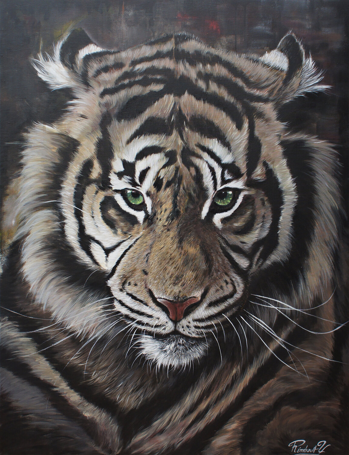 Hypnose fauve Yoan RIMBAULT Original painting for sale