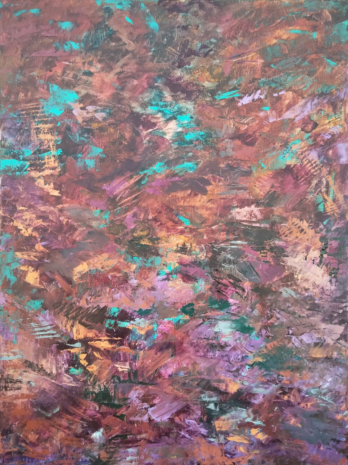Éclat Astral Yoan RIMBAULT Original painting for sale