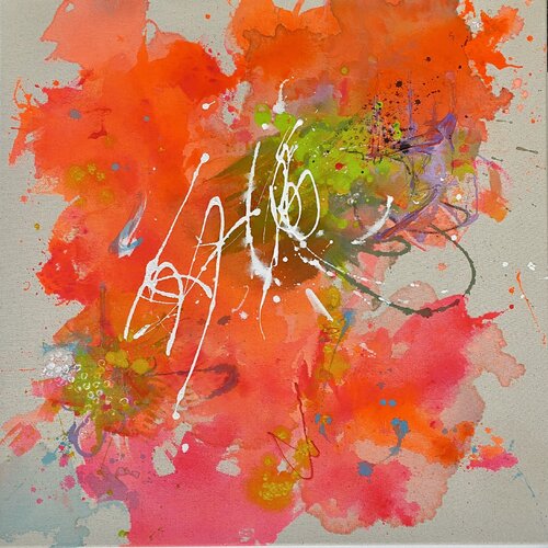 Dancing with my eyes closed 1 242 by Monika Starke, Painting for Sale on Select